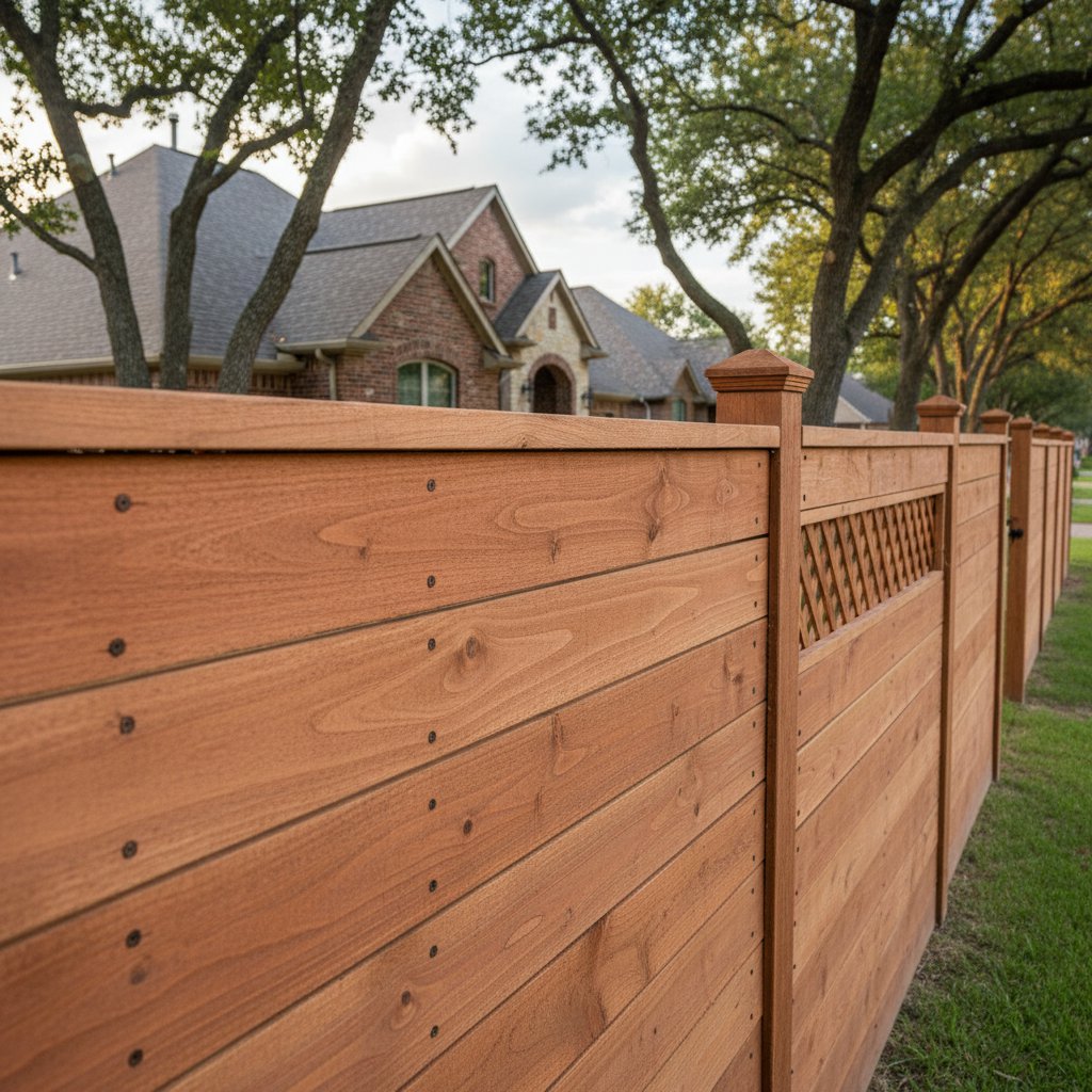 Wood Fence in Fulshear, TX - Image 3
