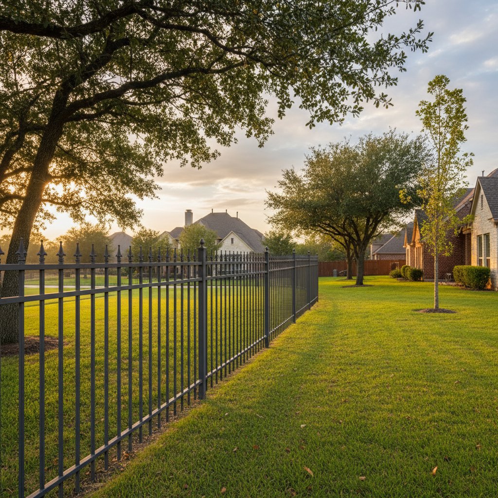 Wrought Iron Fence in Fulshear, TX - Image 2